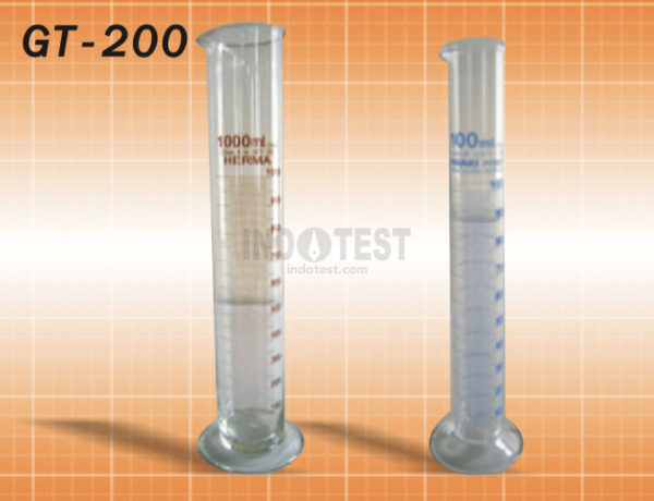 Gt 200 Glass Graduated Cylinder Cv Indotest Multi Laboratama 7267